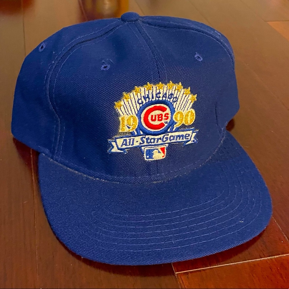 Vintage Chicago Cubs 1990 All Star Game Snapback Hat